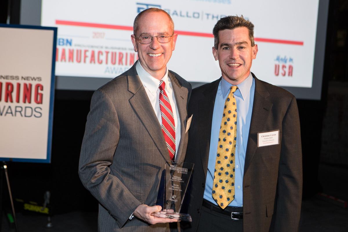 Toray Plastics (America) Receives Award For Overall Excellence In