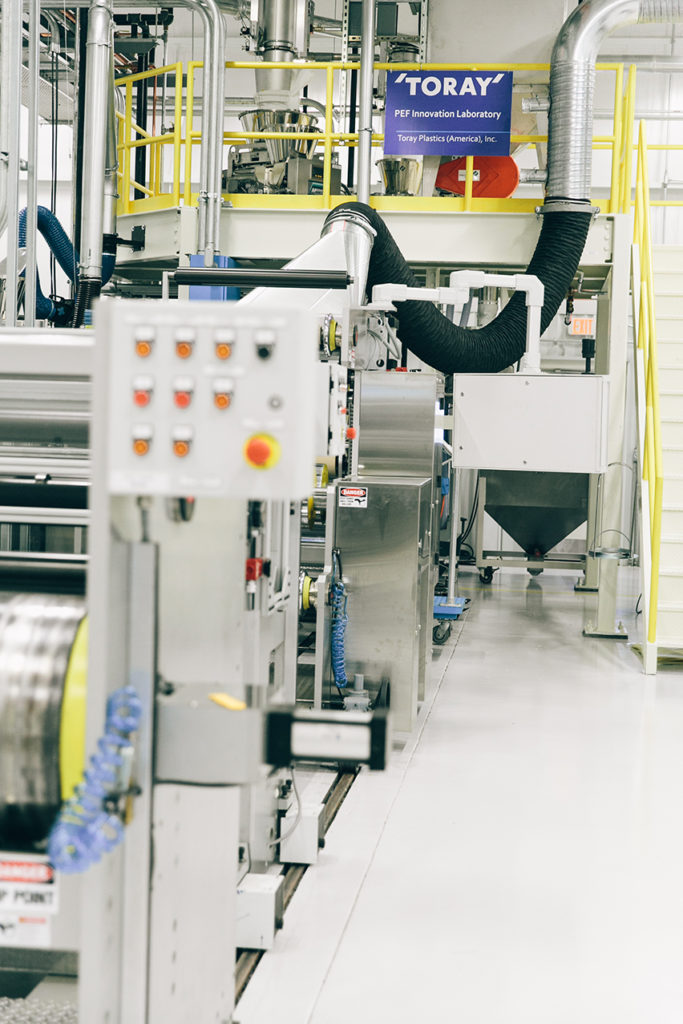 Toray Plastics (America), Inc., Opens New PEF Division Innovation